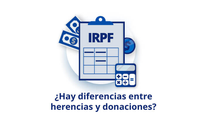 diferencias entre herencias y donaciones irpf impuesto